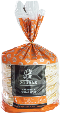 Zorba's Bakery - Pitas, 60% Whole Wheat