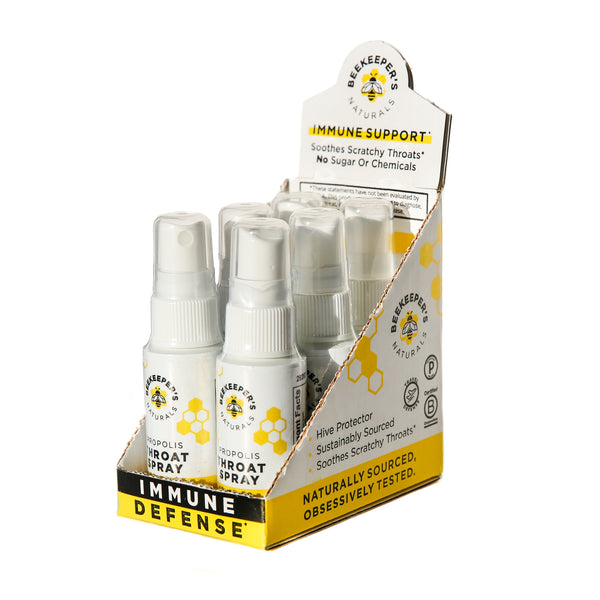 Beekeeper's Naturals Inc. - Propolis Throat Spray