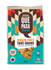 Que Pasa - Tortilla Chips - Grain Free, Cassava, Sea Salt, Organic (gluten free)