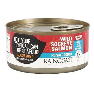 Raincoast - Salmon, Sockeye, No Salt Added