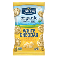Lundberg - Rice Cake Minis, White Cheddar