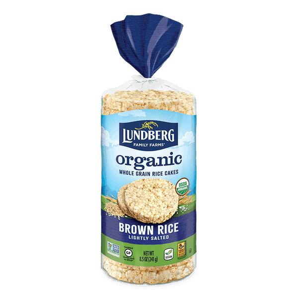 Lundberg - Plain, Brown Rice, Lightly Salted, Organic
