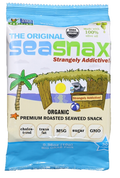 SeaSnax - Roasted Seasoned Seaweed, Classic Olive Oil, Organic