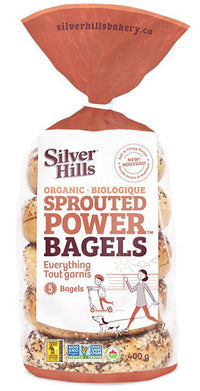 Silver Hills - Sprouted Power Bagels, Everything (5/pkg)