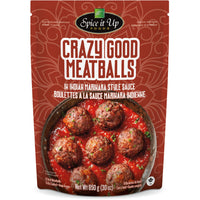 Spice it Up - Crazy Good Meatballs, Indian Marinara Style