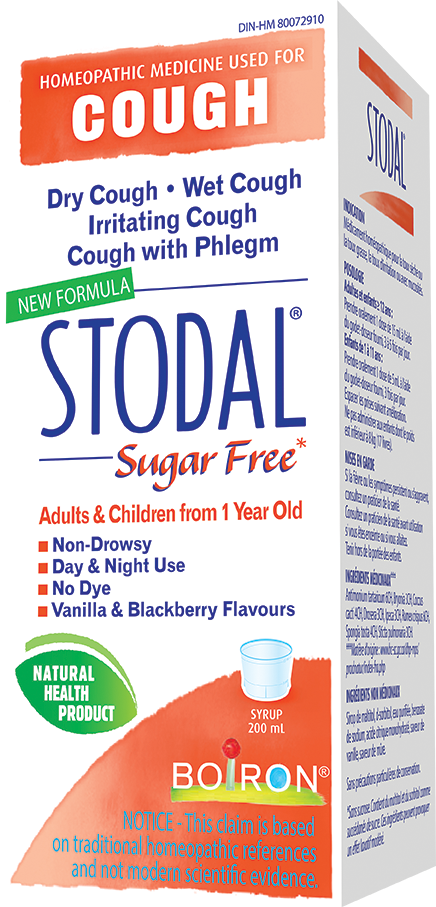 Boiron - Stodal Adults Cough Syrup Sugar Free