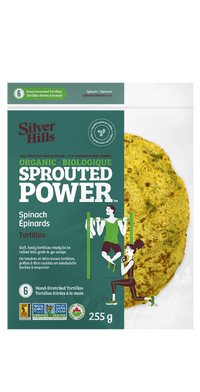 Silver Hills - Sprouted Power Tortillas, 50% Sprouted Grains, Spinach