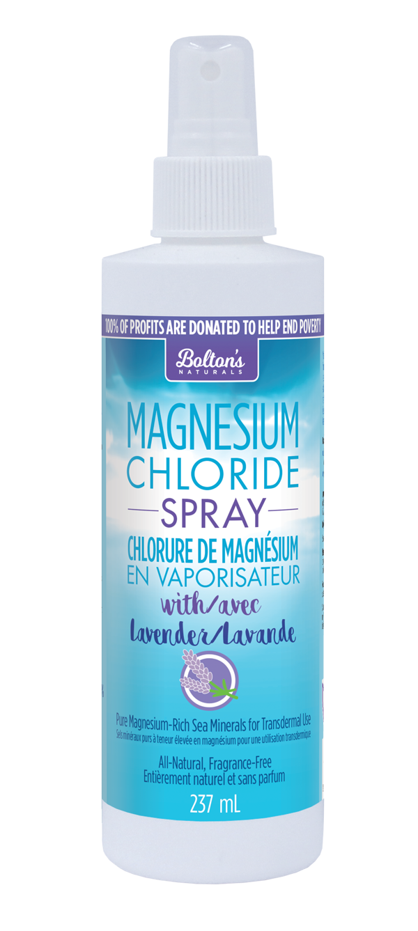 Natural Calm - Magnesium Chloride Spray with Lavender