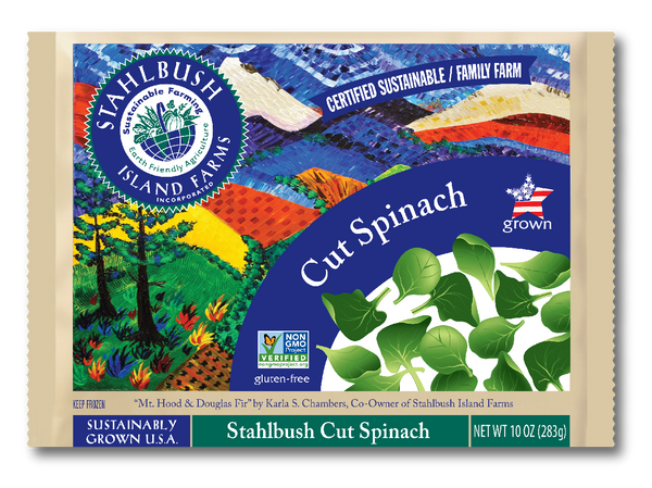 Stahlbush Island Farm - Spinach, Cut