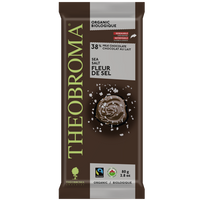 Theobroma - Chocolate Bar - Milk Chocolate, 38% Cacao, Sea Salt
