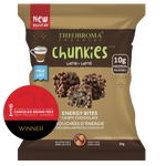 Theobroma - Chunkies Energy Bites - Milk Chocolate, 38% Cacao, Latte