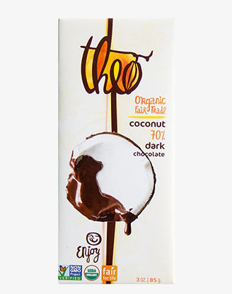Theo - Chocolate Bar - Coconut 70%