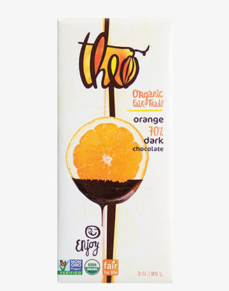 Theo - Chocolate Bar - Orange 70%