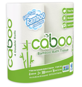 Caboo - Bathroom Tissue - 4 packs