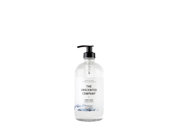 The Unscented Co. - Unscented Hand Soap - Glass Bottle