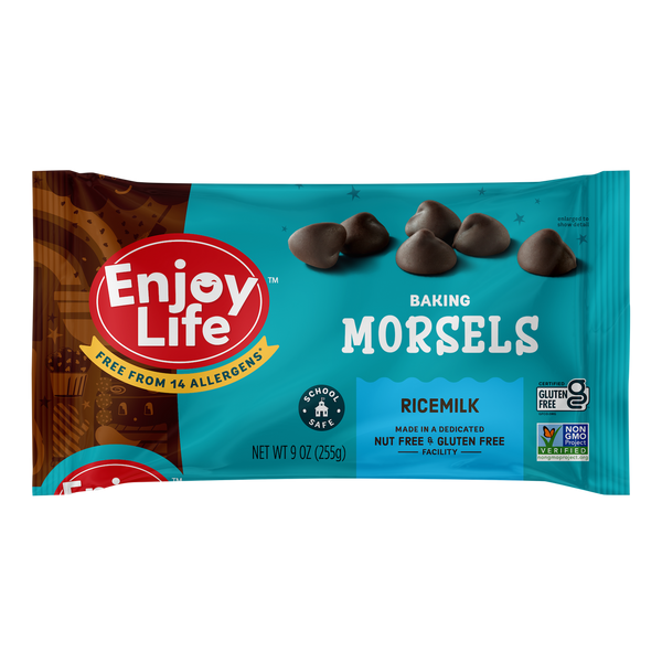 Enjoy Life - Morsels, Chocolate RiceMilk, Smooth & Creamy