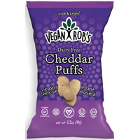 Vegan Rob's - Cheddar Puffs, Dairy Free