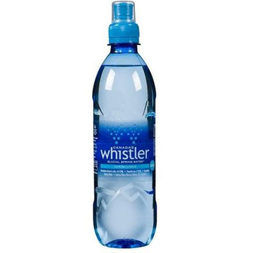 Whistler Water - Glacial Spring Water w/Sports Cap, Small