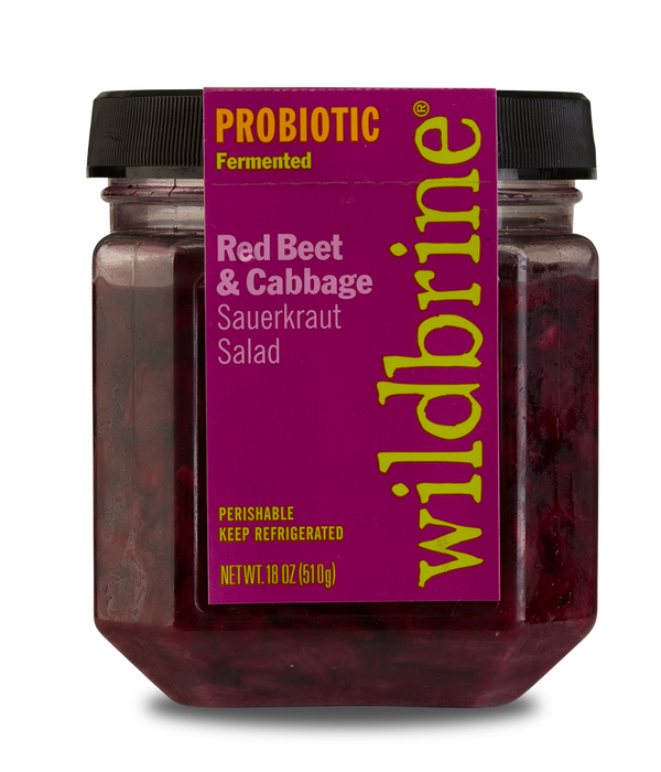 Wildbrine - Kraut, Red Beet & Red Cabbage, Organic