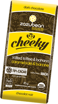 Zazubean - Cheeky Bar - Soft Toffee & Banana With Maca