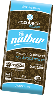 Zazubean - Nutbar - Coconut & Almond With Camu Camu