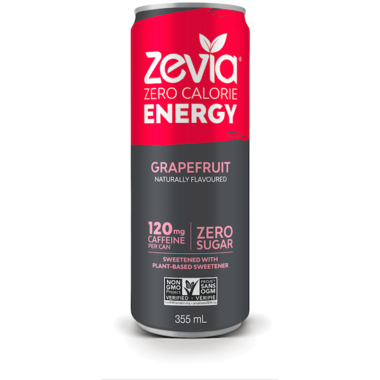 Zevia - Energy, Grapefruit, Stevia Sweetened