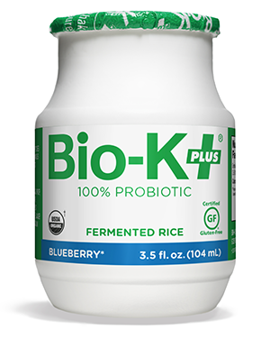 Bio-K - Fermented Brown Rice Milk, Probiotic, Blueberry