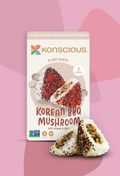 Konscious Foods - Onigiri, Plant-based, Korean BBQ Mushroom w/Sesame & Chili (2/pkg)