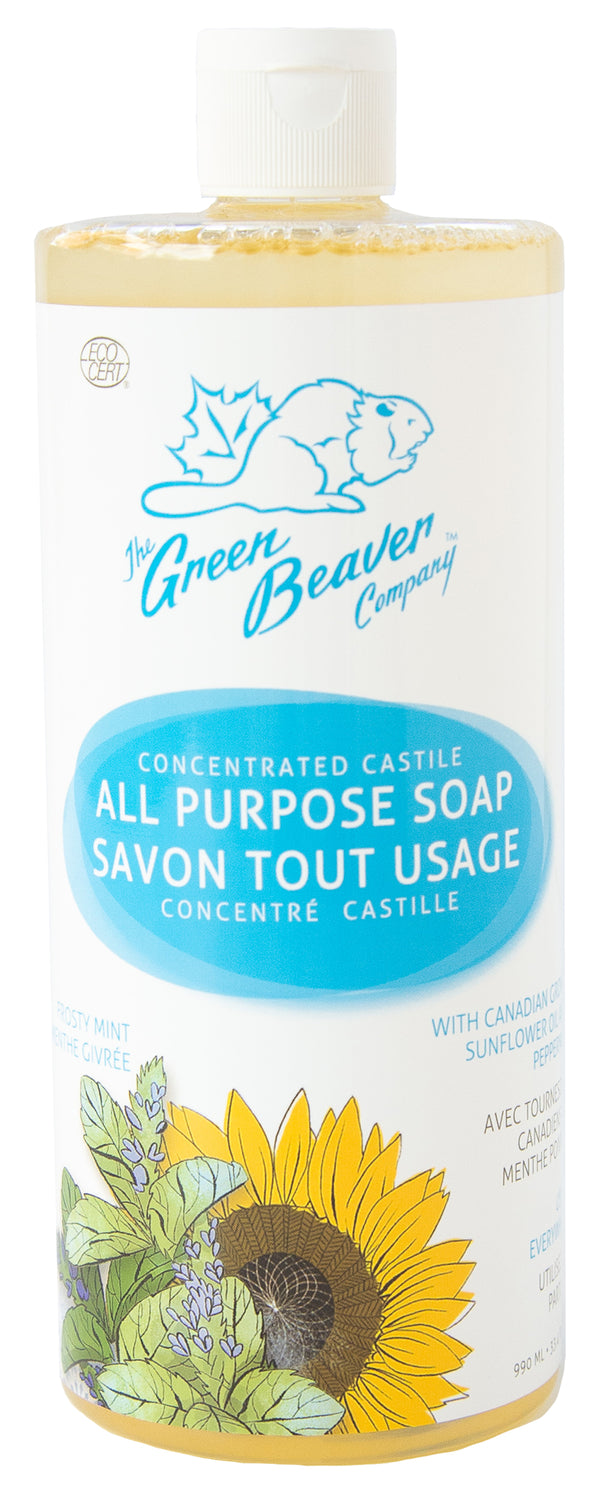 Green Beaver Co. - All Purpose Soap Frosty Mint - Large