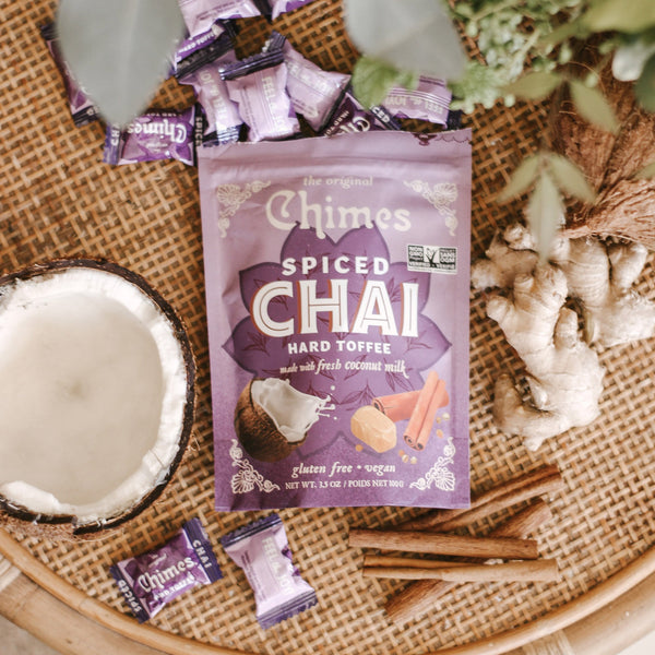 Chimes - Hard Toffee w/Coconut Milk, Spiced Chai