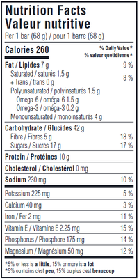 Clif - 6-Pack, White Chocolate Macadamia, 70% Organic