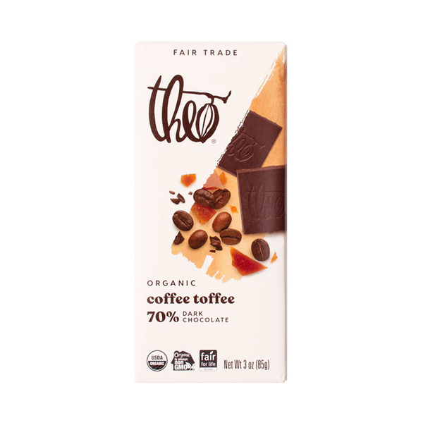 Theo - Chocolate Bar - Coffee Toffee