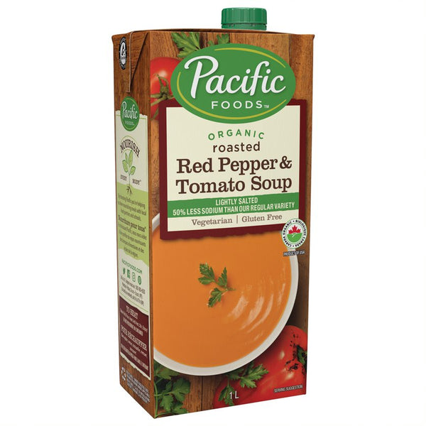 Pacific - Soup - Roasted Red Pepper & Tomato - Low Sodium