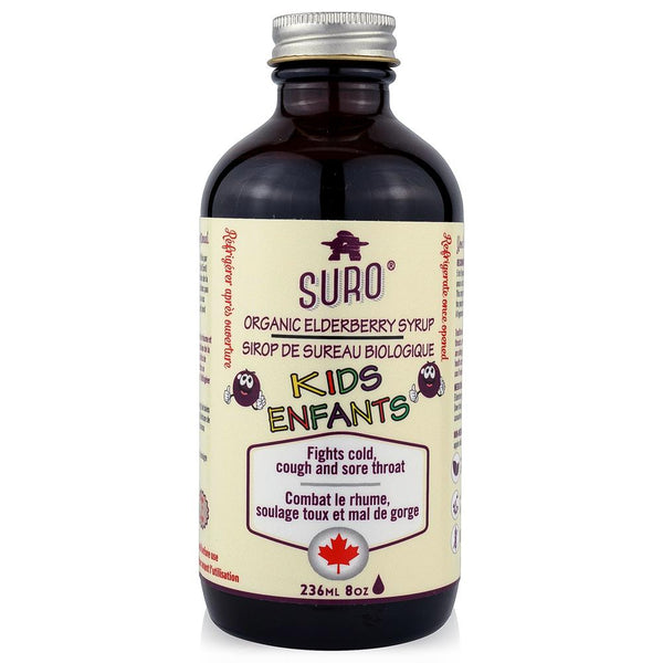 SURO - Organic Elderberry Syrup for Kids