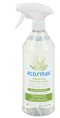 Eco-Max - Disinfecting Tub & Tile Cleaner Spray, Natural Tea Tree Oil