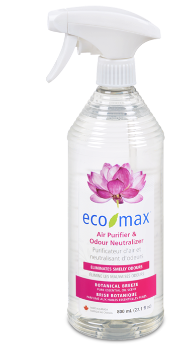 Eco-Max - Air Purifier/Odour Neutralizer Spray, Botanical Breeze