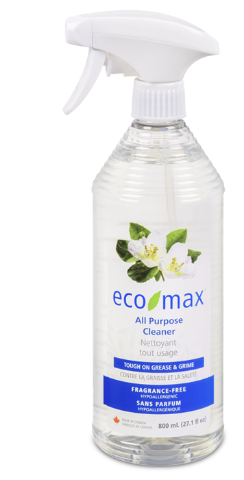 Eco-Max - All Purpose Cleaner Spray, Fragrance-Free, Hypoallergenic