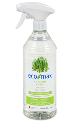 Eco-Max - All Purpose Cleaner Spray, Natural Lemongrass