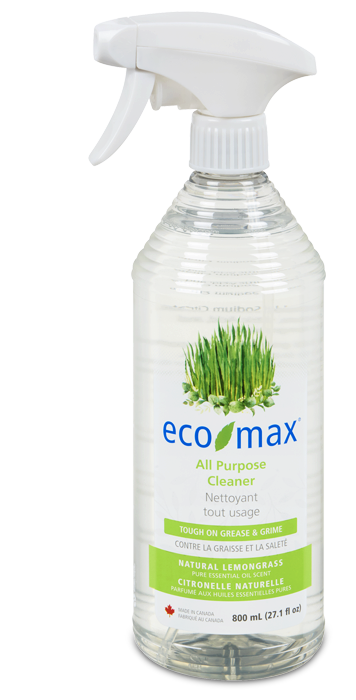 Eco-Max - All Purpose Cleaner Spray, Natural Lemongrass