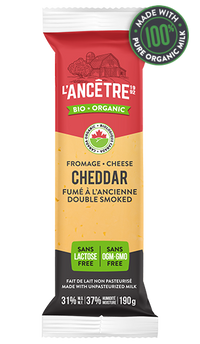 L'Ancetre - Cheddar, Double Smoked, Organic