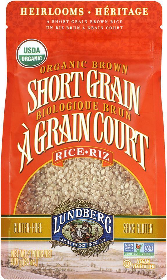 Lundberg - Rice - Short Grain Brown, Organic