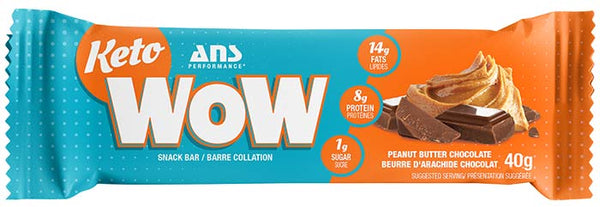 ANS Performance  - KetoWOW Bar Peanut Butter Chocolate
