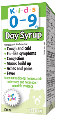 Homeocan - Kids 0-9 Cough & Cold Daytime