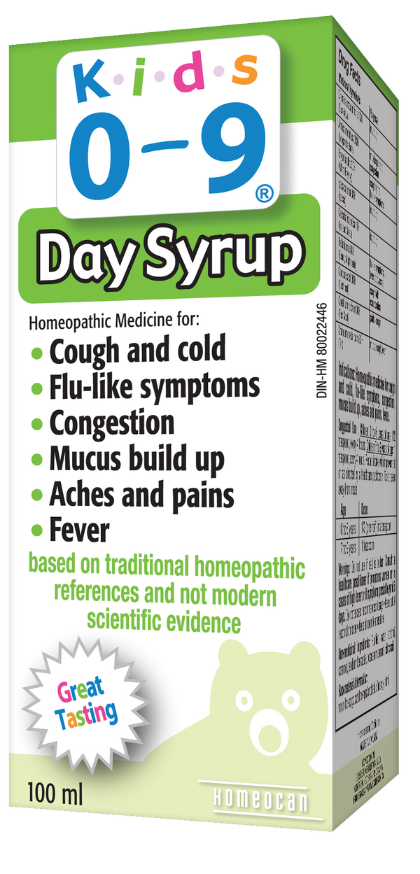 Homeocan - Kids 0-9 Cough & Cold Daytime