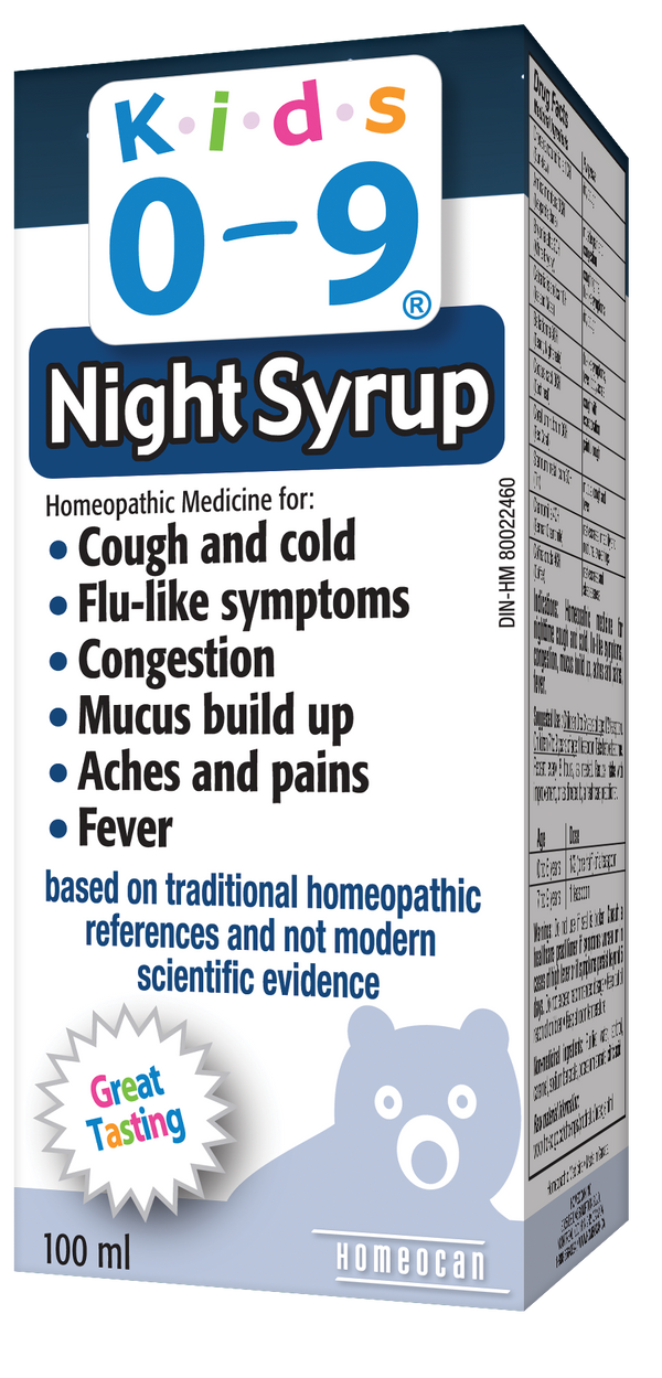Homeocan - KIDS 0-9 Cough & Cold Nighttime