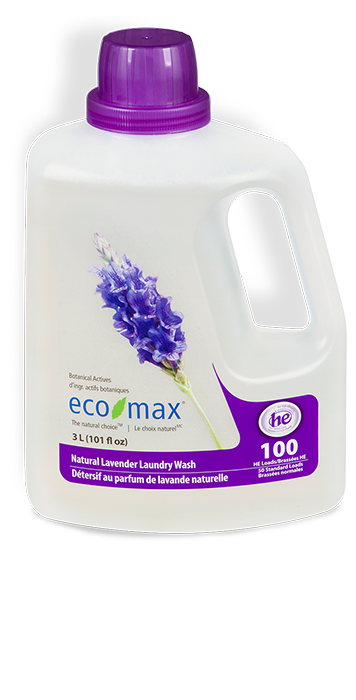 EcoMax - Laundry Wash, Natural Lavender, HE, 3L