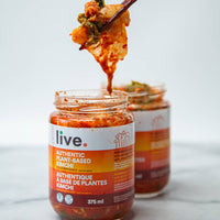 Live Organic Foods - Kimchi, Authentic (vegan), Small