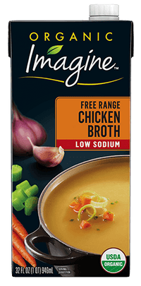 Imagine Foods - Free Range Chicken Broth, Low Sodium