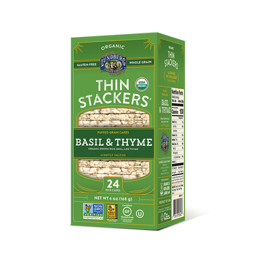 Lundberg - Thin Stackers, Brown Rice, Herbs
