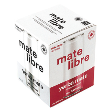 Mate Libre - Yerba Mate, Energy Infusion, 4-Flavour Variety Pack